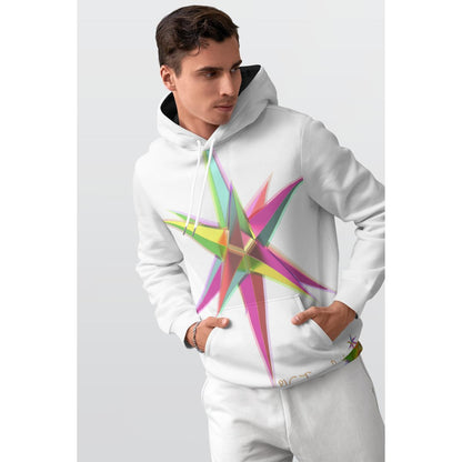 All-Over Print Men's Thicken Pullover Hoodie