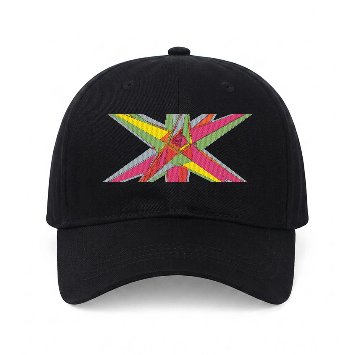 Embroidery Soft-Crown Flat Cap