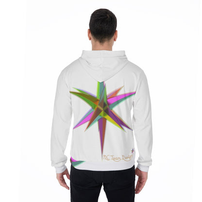 All-Over Print Men's Mirco Fleece Hoodie