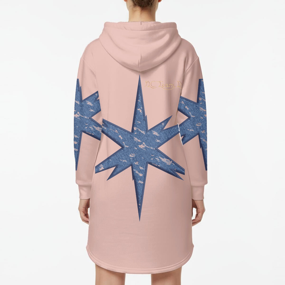 Women’s Hoodie Dress With Fleece|DTF