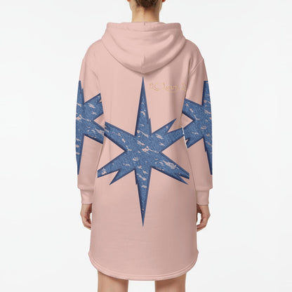 Women’s Hoodie Dress With Fleece|DTF