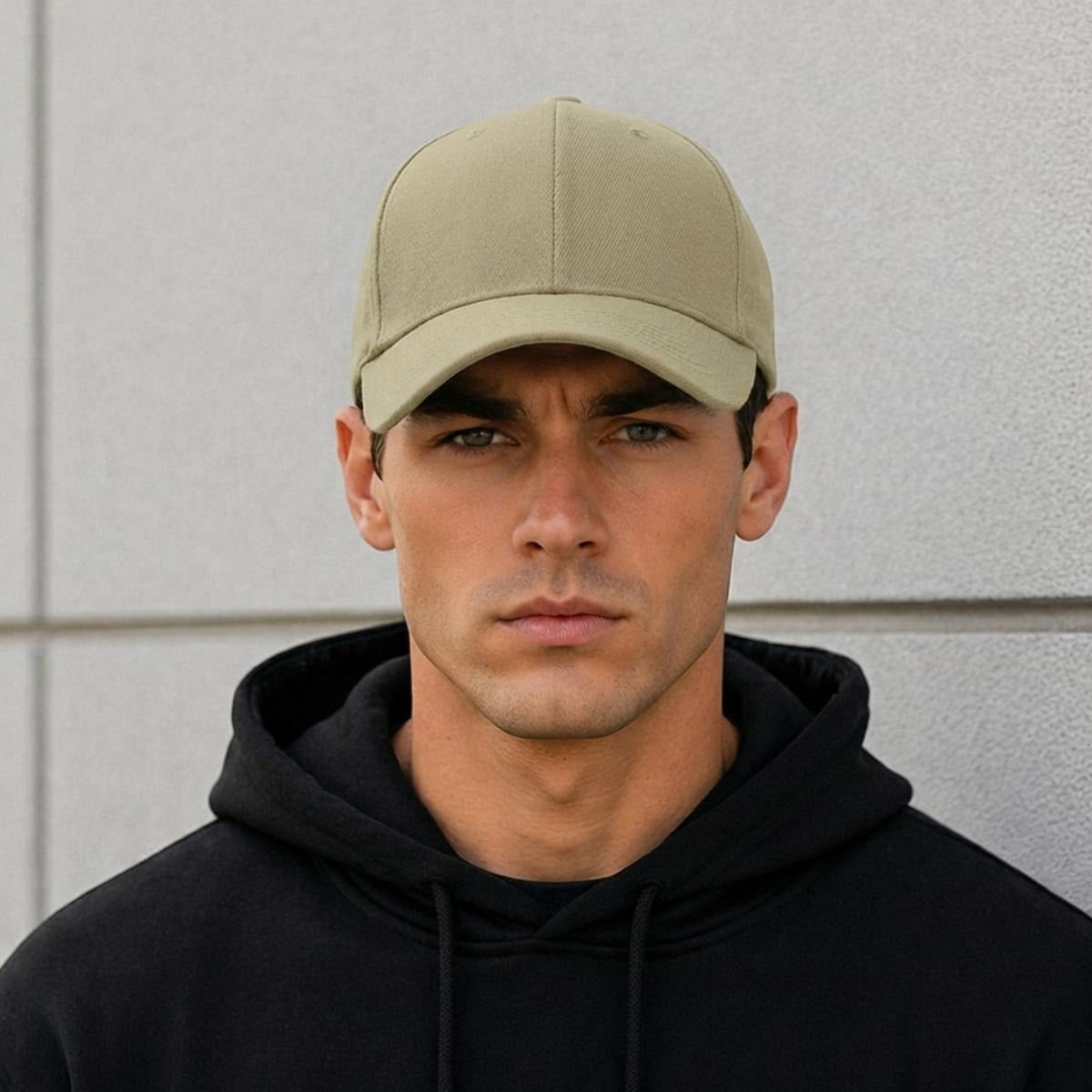 Curved Brim Baseball Cap Printed in Canada