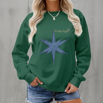 Women's Fleece Crew Neck Sweatshirt|DTF