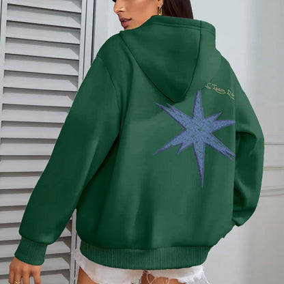 Women's Oversize Hoodie With Fleece |DTF