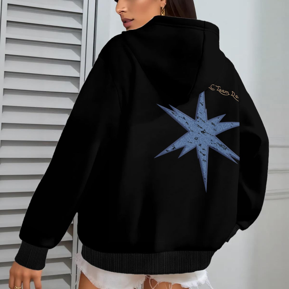 Women's Oversize Hoodie With Fleece |DTF