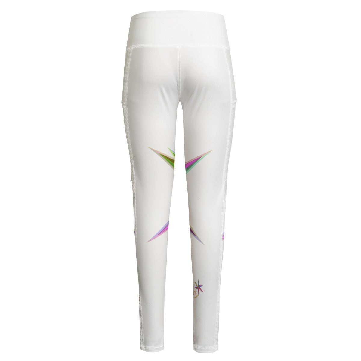 All-Over Print Functional Women's Yoga Leggings With Side Pockets|210GSM