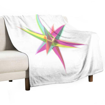 Single-Side Printing Flannel Blanket