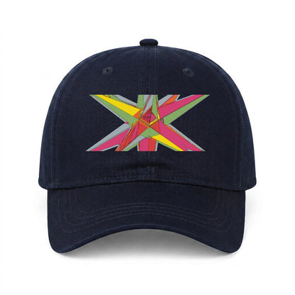 Embroidery Soft-Crown Flat Cap