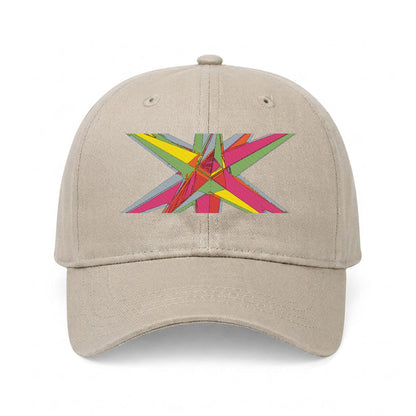 Embroidery Soft-Crown Flat Cap