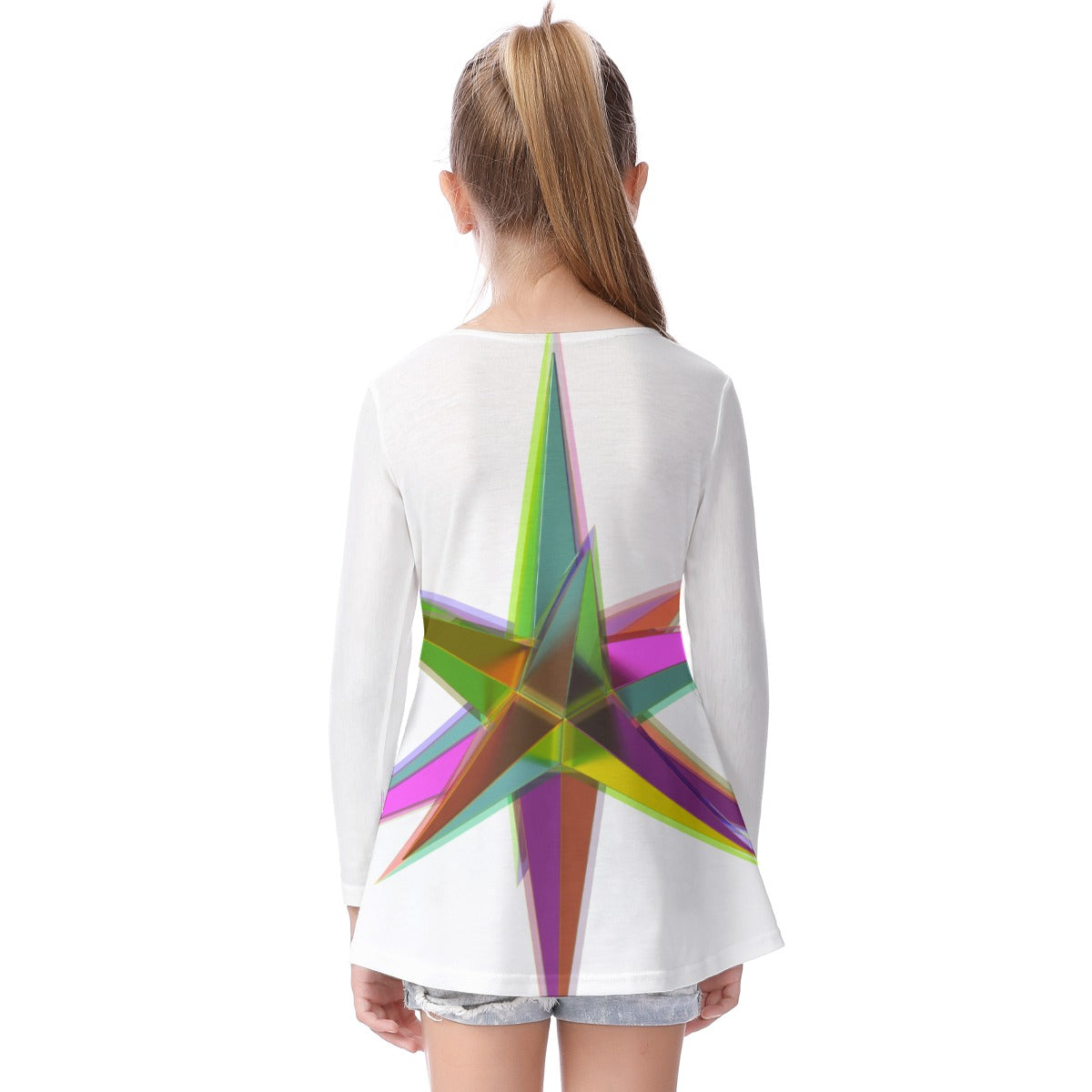 All-Over Print Kid's Long Sleeve O-neck T-shirt