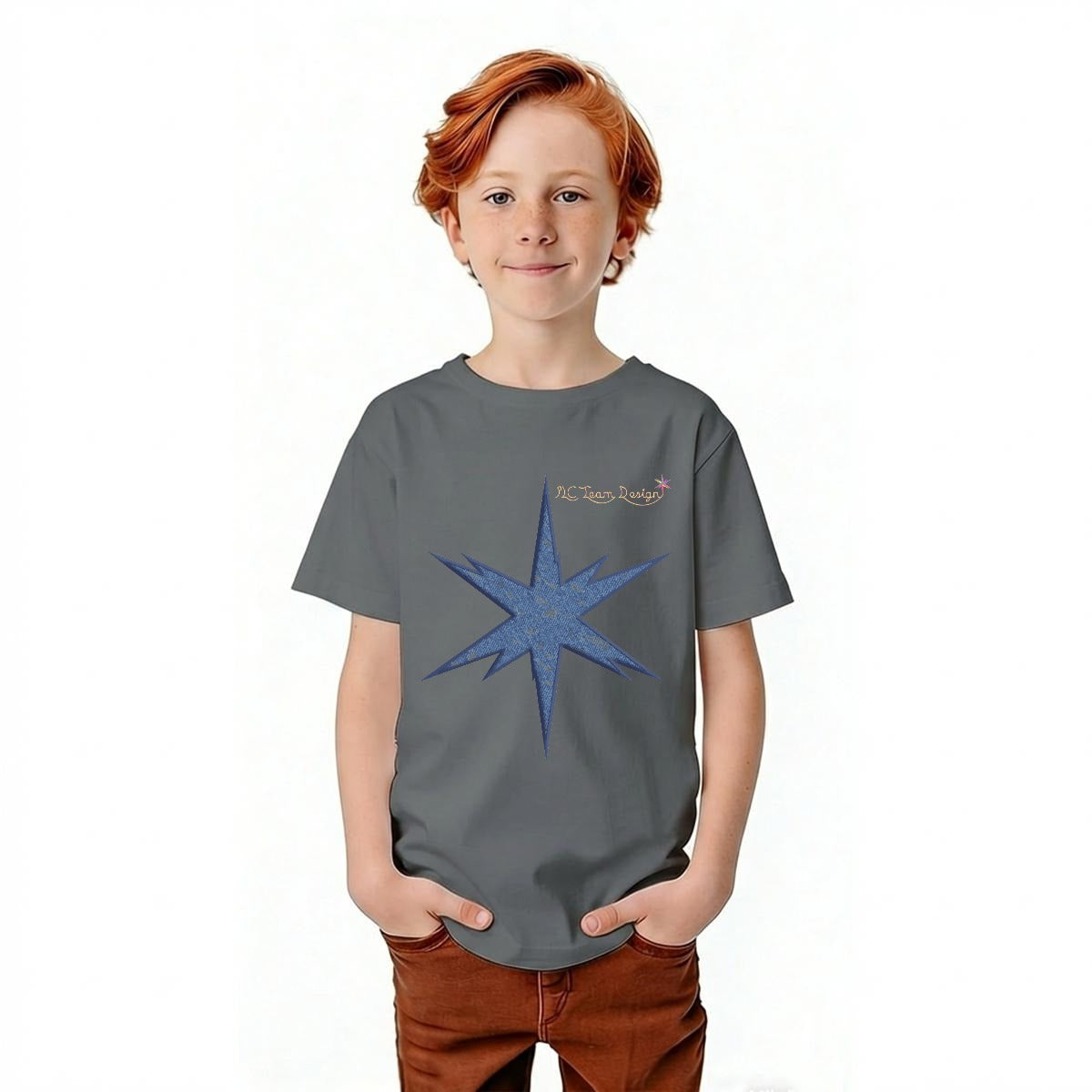 Kid's T Shirt Printed in USA|Gildan 5000B Double DTF