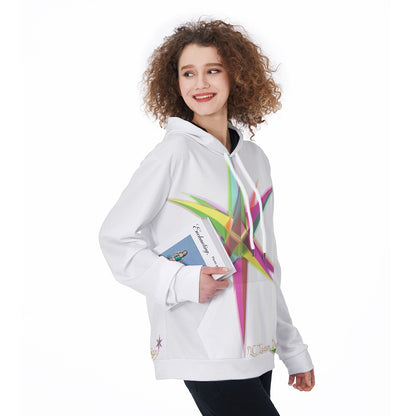 All-Over Print Women's Heavy Fleece Hoodie