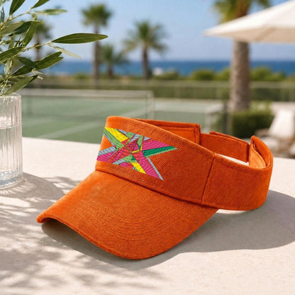 Embroidery Open-Top Visor
