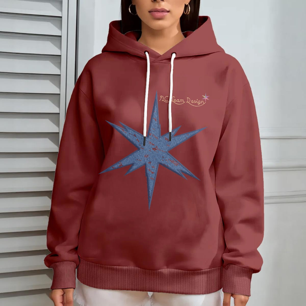 Women's Oversize Hoodie With Fleece |DTF