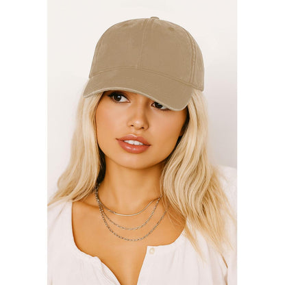 Adult Washed Denim Baseball Cap Printed in USA