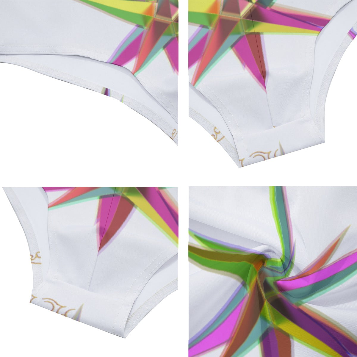 All-Over Print Men's Triangle Swim Trunks