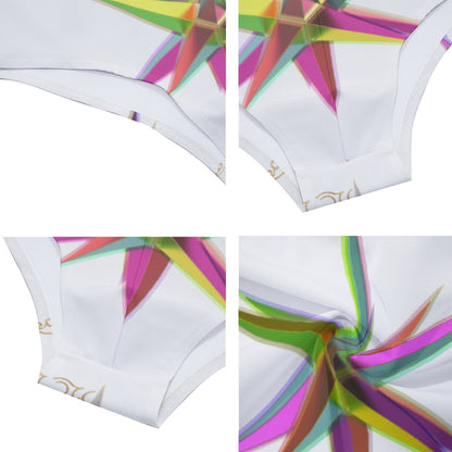 All-Over Print Men's Triangle Swim Trunks