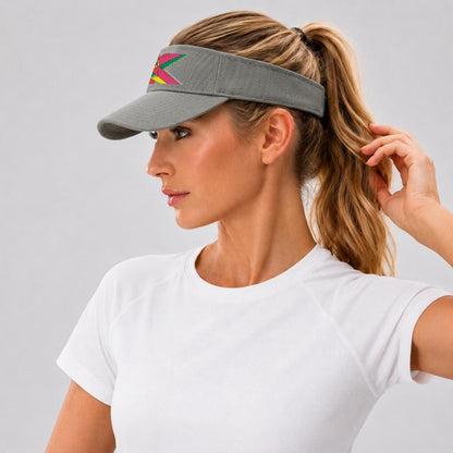 Embroidery Open-Top Visor