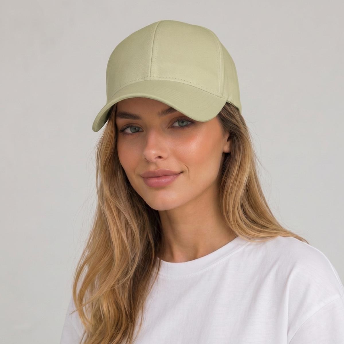 Curved Brim Baseball Cap Printed in Canada