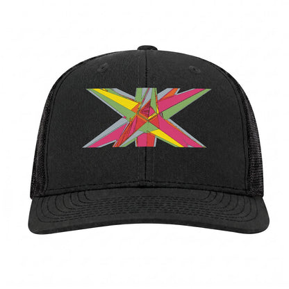Embroidery Curved Mesh Cap For Golf