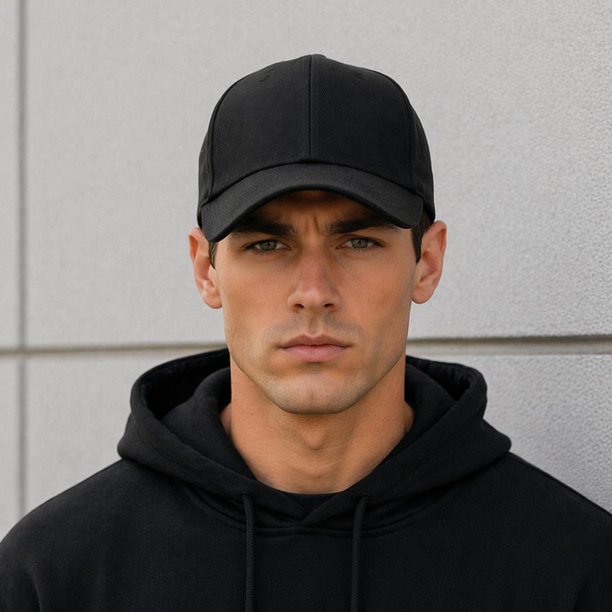 Curved Brim Baseball Cap Printed in Canada
