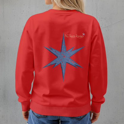 Women's Fleece Crew Neck Sweatshirt|DTF