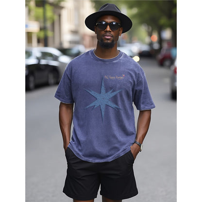 Unisex Heavyweight T-shirt Printed in USA| 230GSM Front DTF